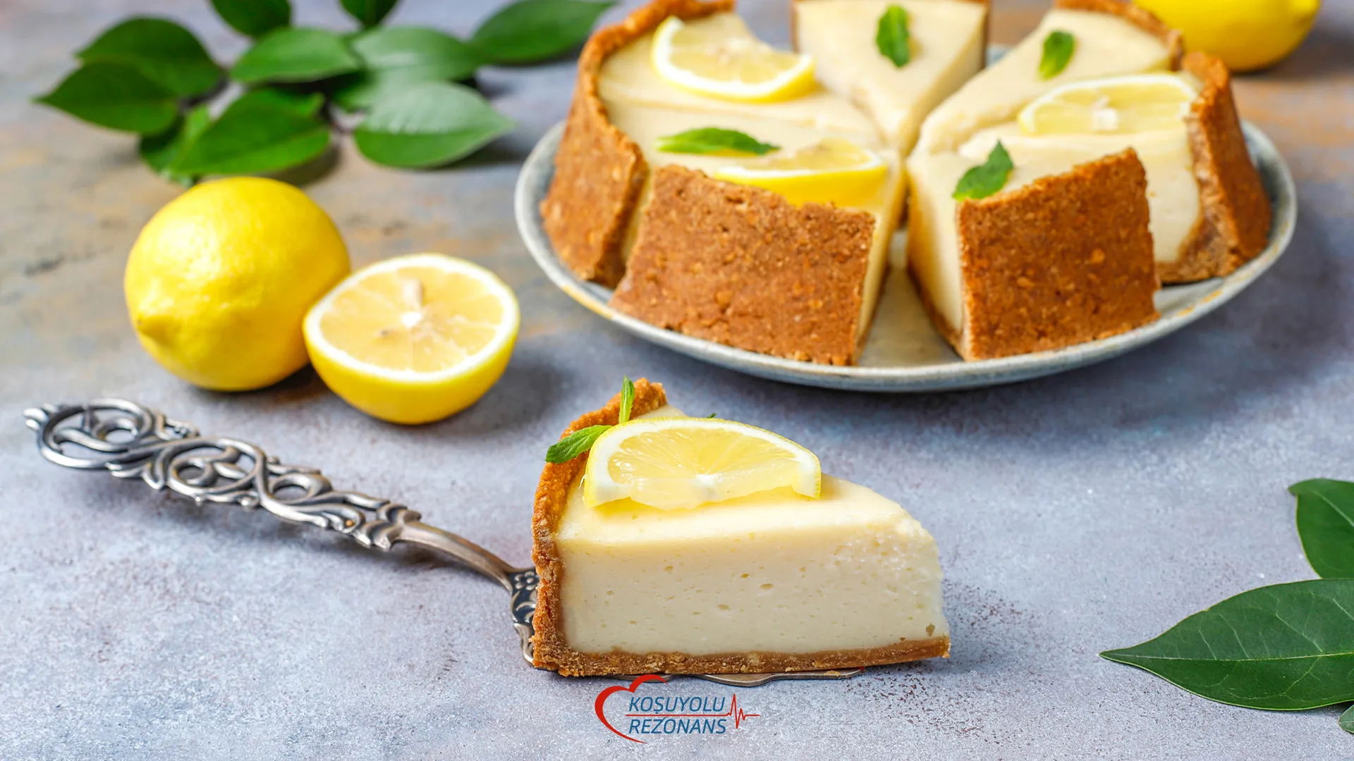 Limonlu Mini Cheesecake
